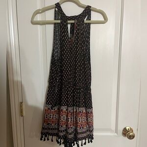 Formal backless romper